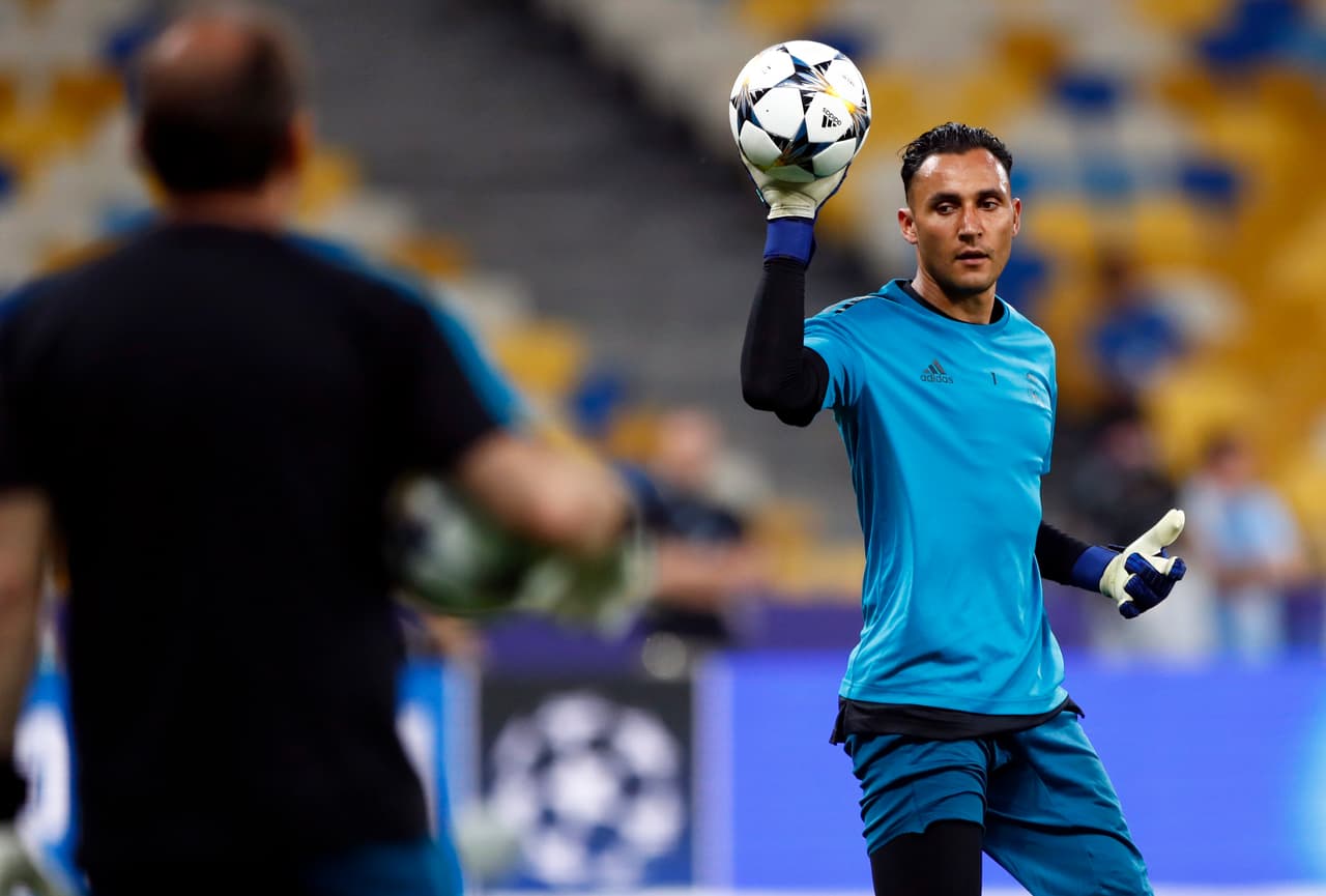 Keylor Navas no tiene asegurada la titularidad ante la Roma en Champions