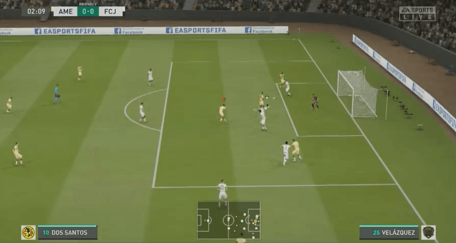 En un partidazo, el América de Nicolás Benedetti despedazó a Juárez de Diego Roldán 6-3 en el torneo virtual de la eLiga MX.