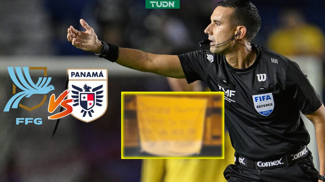 Lanzan amenaza para árbitro mexicano en Guatemala