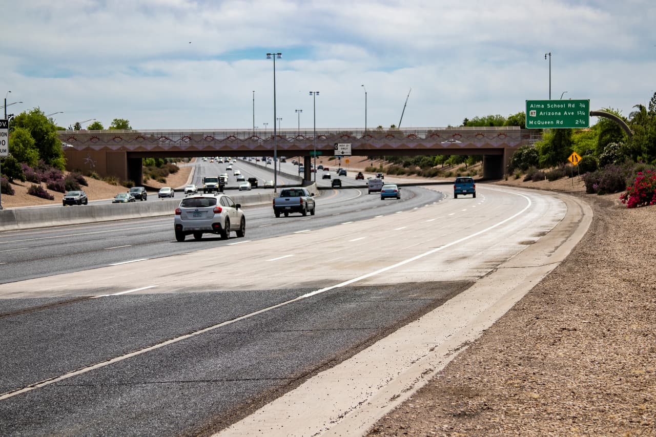 Estas son las autopistas que estarán cerradas durante el fin de semana en Arizona