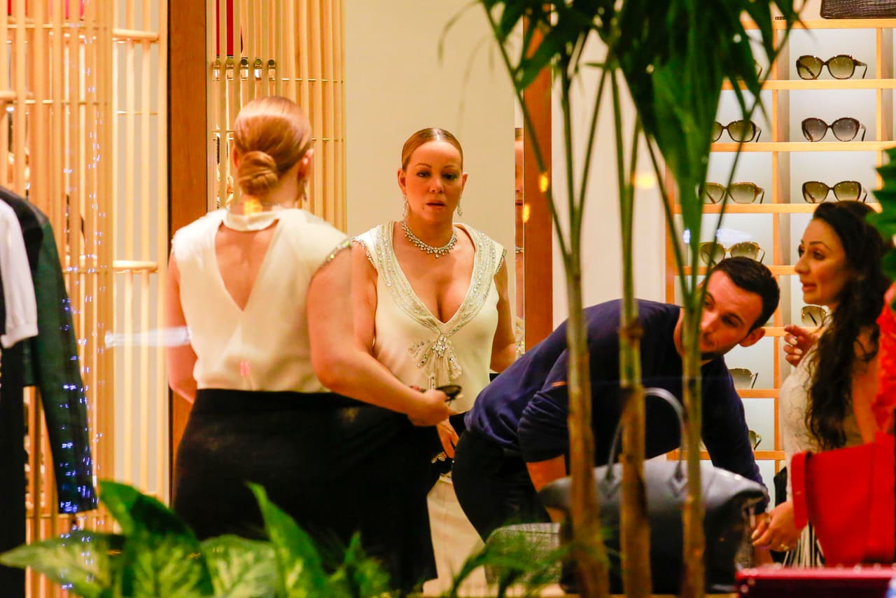 Mariah no pierde para nada el tiempo.