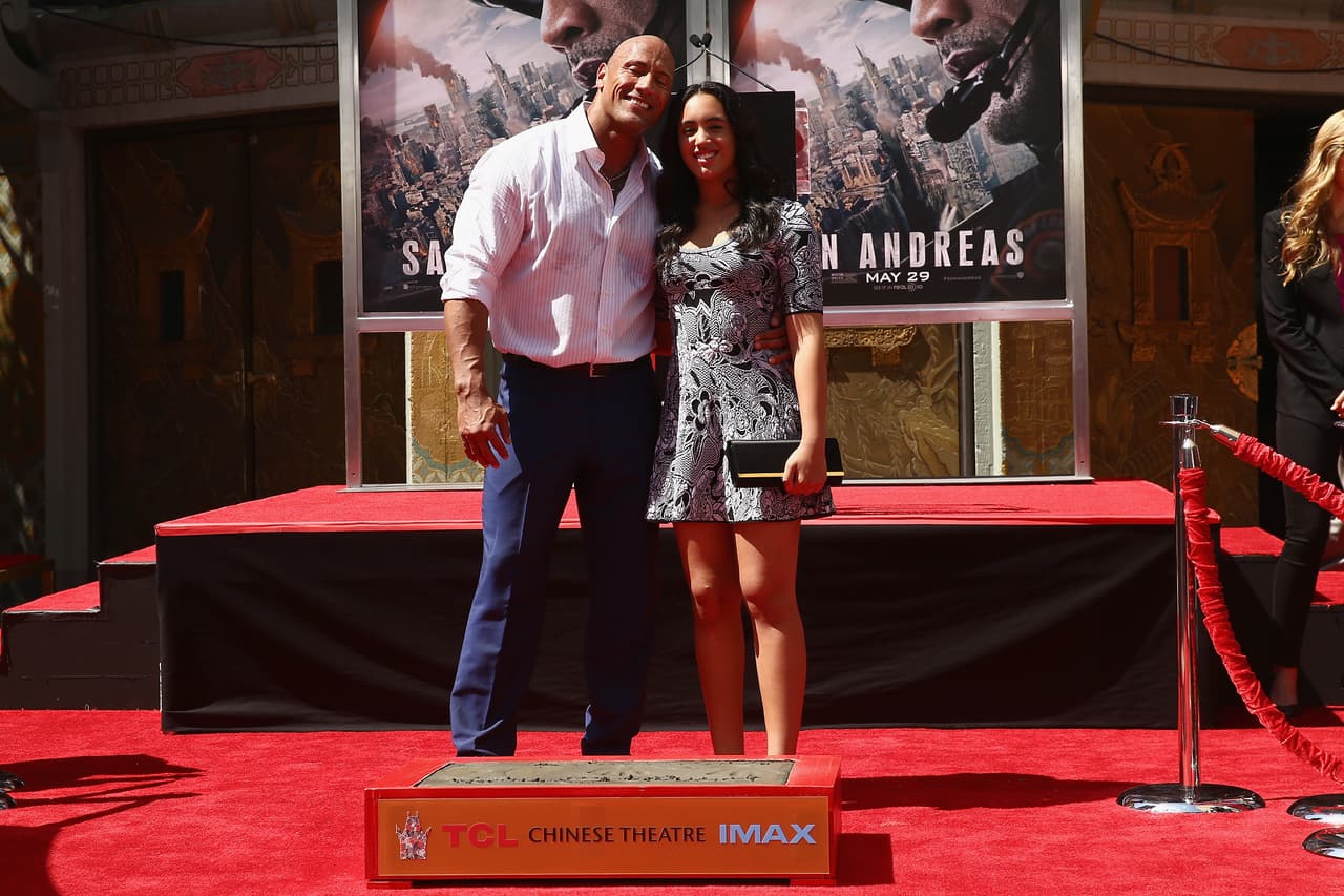 'Estoy tan orgulloso de llamarla mi hija y tan agradecido de ser el hombre #1 en su vida (por ahora)', comenta el actor en una foto publicada en Instagram.