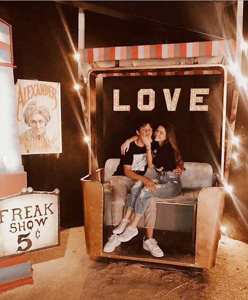 María José tiene 13 años y fue así como presentó en Instagram a su novio, de quien no reveló su nombre.