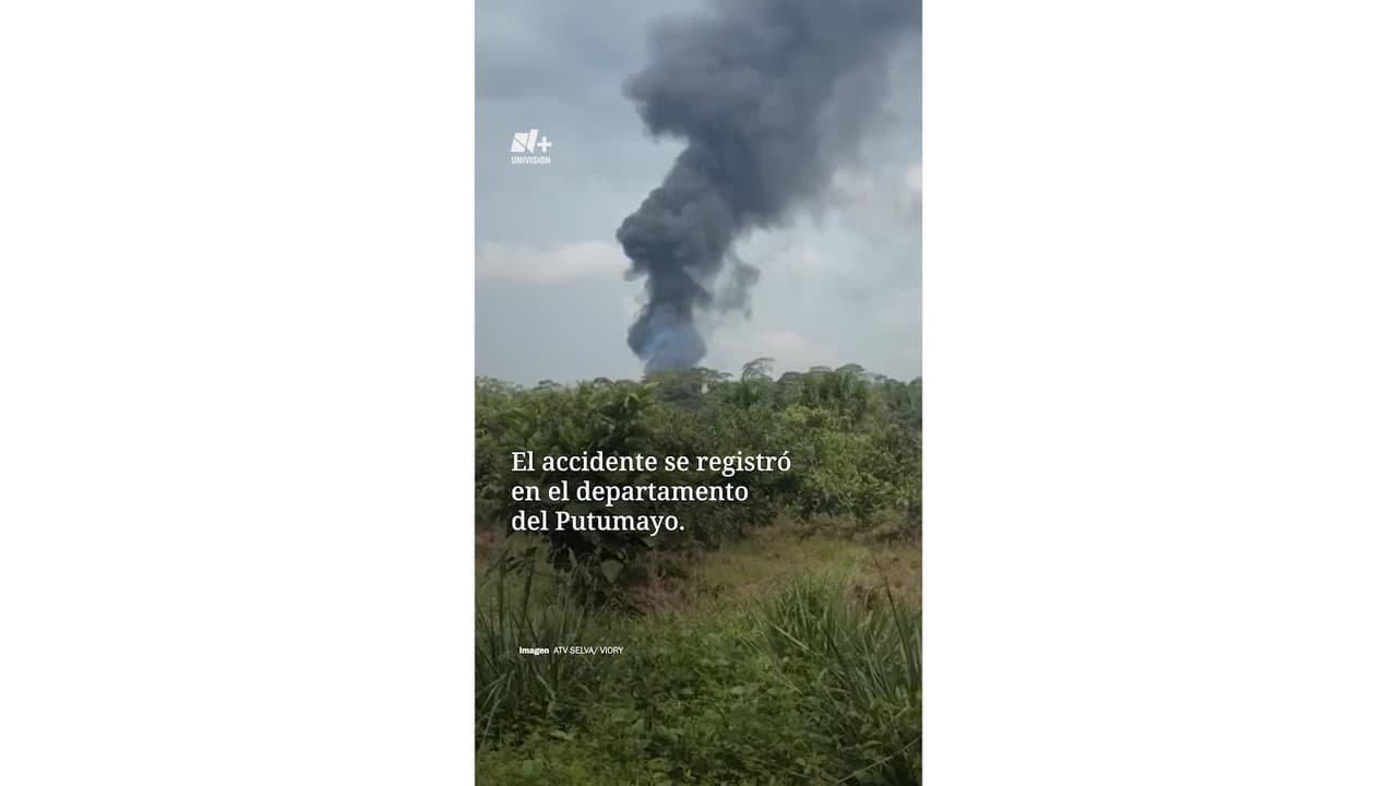 Reportan sobrevivientes de accidente aéreo en Colombia
