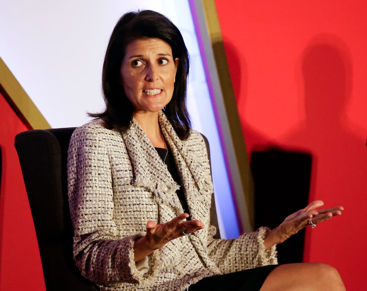 Nikki Haley, gobernadora de Carolina del Sur