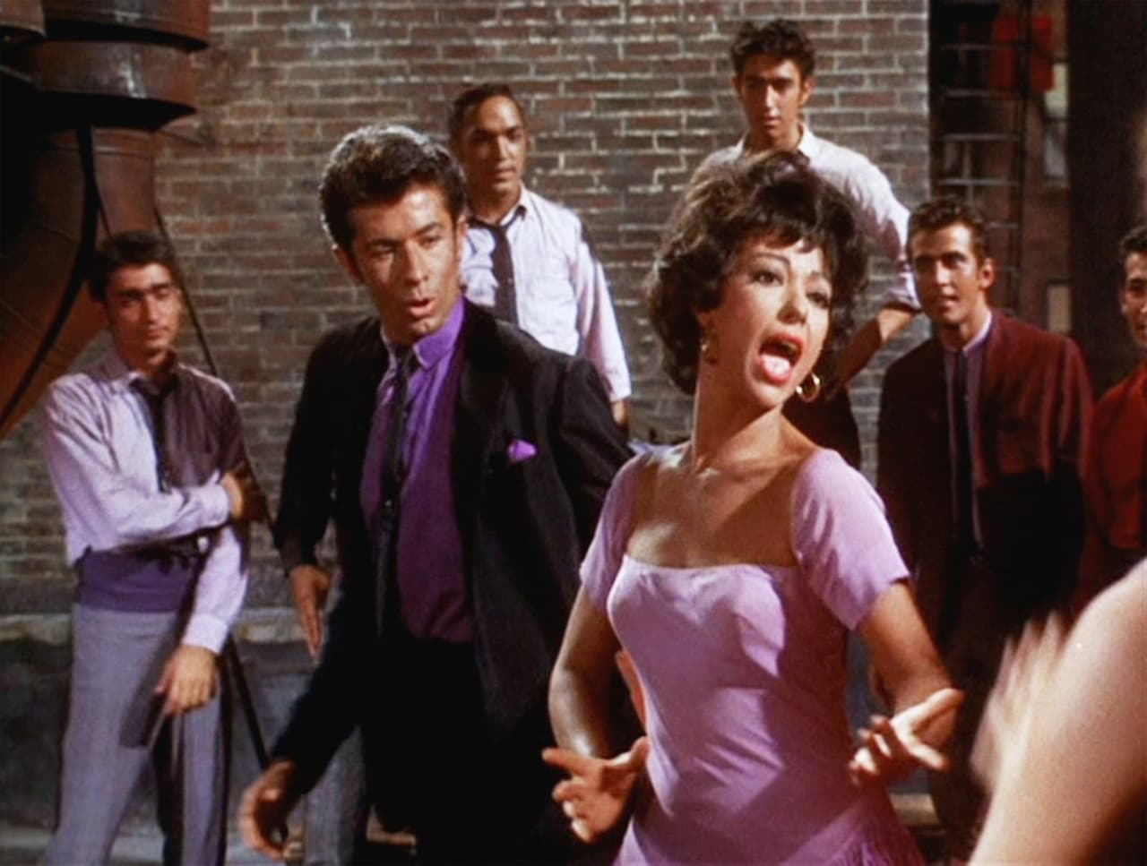 Bernardo y Anita en 'West Side Story'