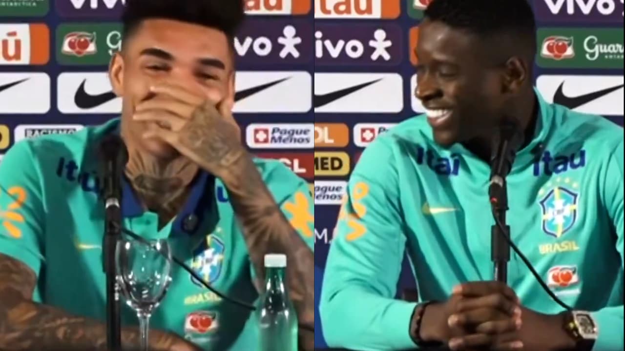 Seleccionados brasileños se burlan de Perú en rueda de prensa