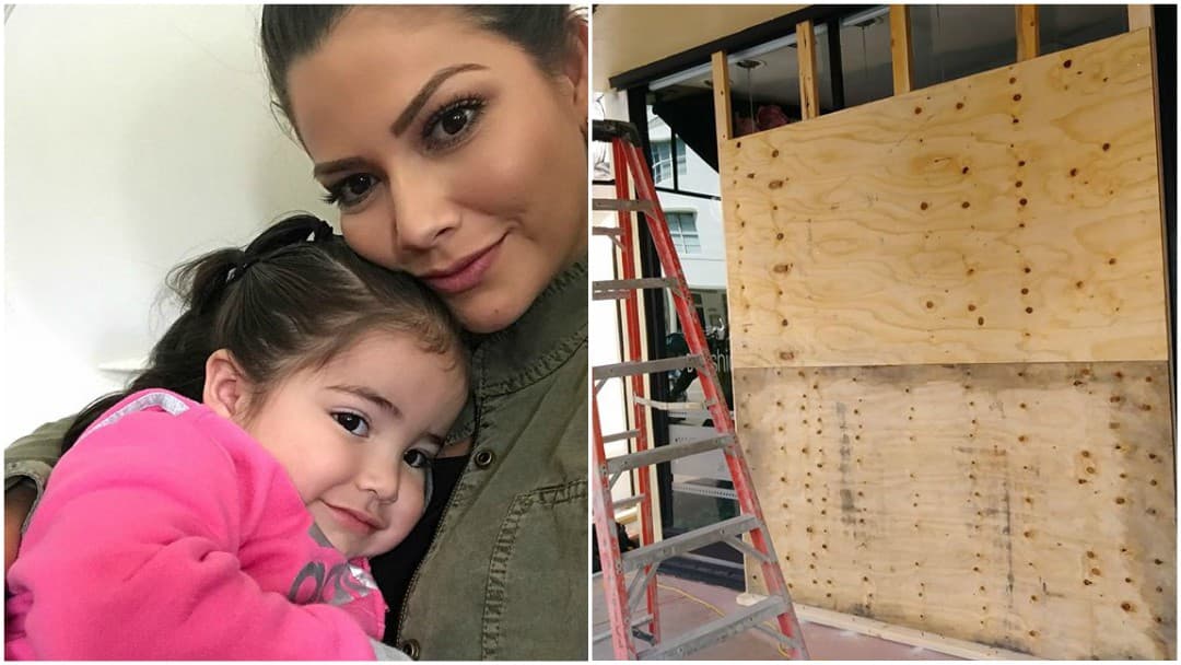 Ana Patricia se refugia en México ante la llegada del huracán Irma, pero vivió un fuerte sismo