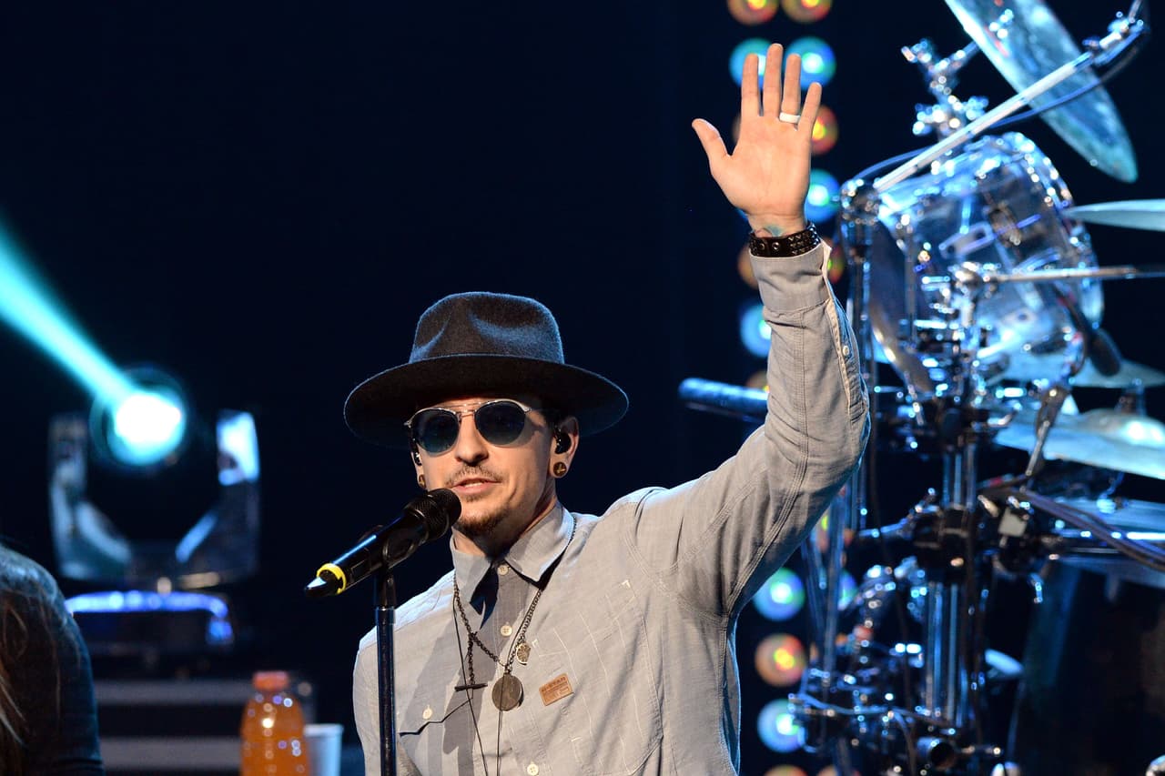 Chester Bennington of Linkin Park Honored by the L.A. Dodgers