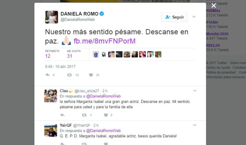 Las actrices no trabajaron juntas en telenovela, pero mantenían una amistad fuera de los reflectores.
