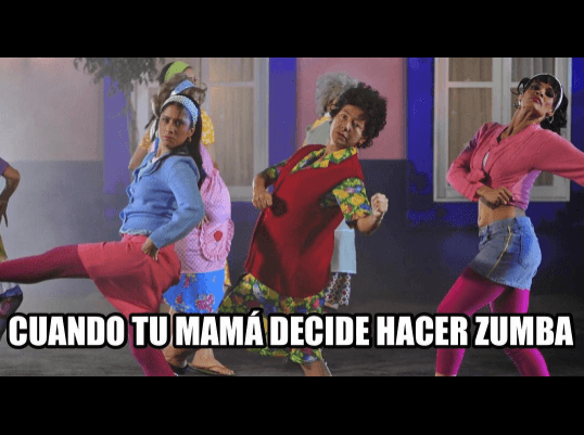 Si tu mamá es fiestera, buena onda y con actitud para el baile, seguramente se identificará con esta imagen.
