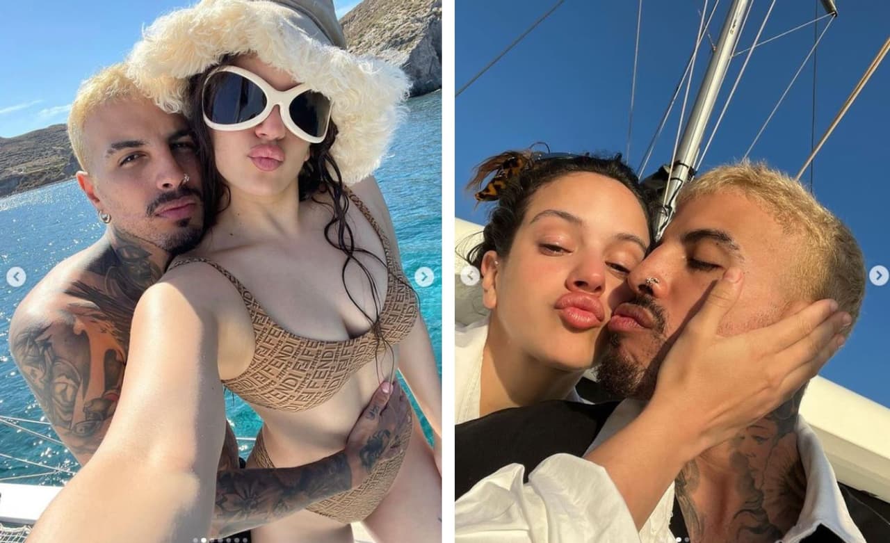 Rosalía y Rauw Alejandro