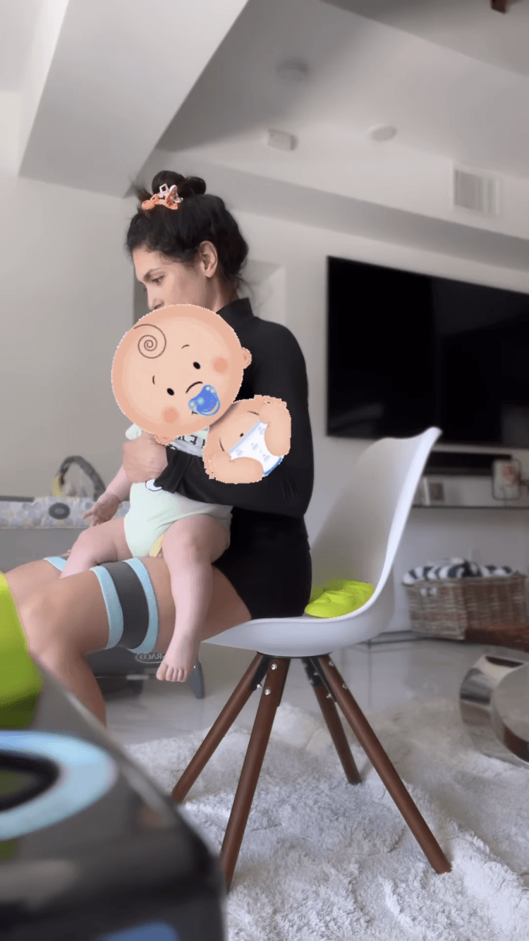 "ME ENCANTA el pilates y ahora evitó contagiarme en pilates públicos lidiando con (gente) antimáscaras que pongan en riesgo mi salud", escribió sobre hacer ejercicio en casa.