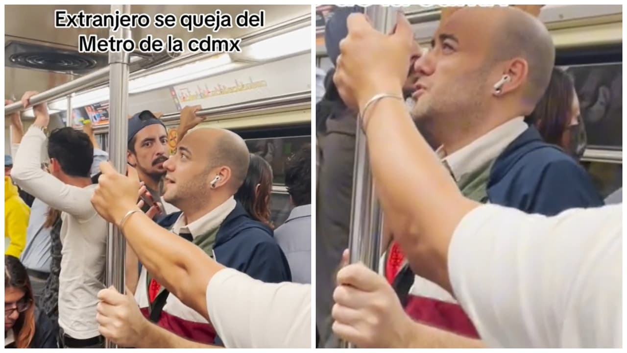 Extranjero se queja del Metro en México y hace enojar a Internet: "Hay mucho olor a gente"