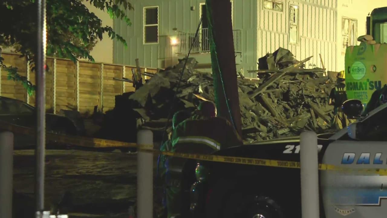 Los bomberos están en la fase de recuperación de cuerpos tras explosión en Oak Cliff