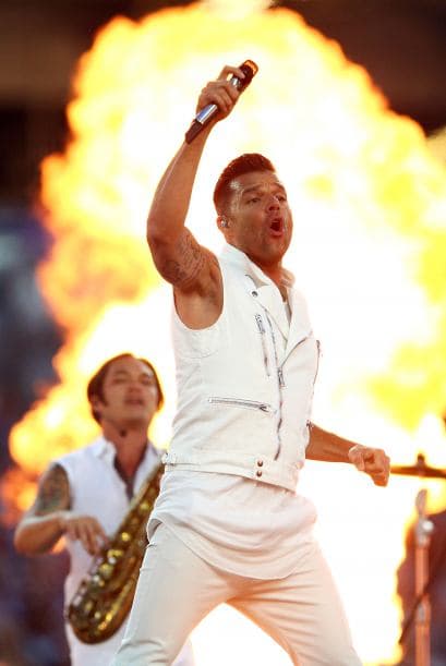 Y ha crecido como muy pocos latinos, sobre los escenarios es dinamita pura.