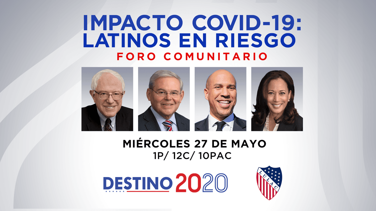 Univision y LULAC te invitan al foro comunitario, Impacto Covid-19: Latinos en riesgo