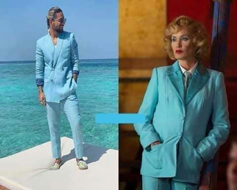 ¿Pero, qué nos dicen de esta comparación con uno de los personajes de la serie 'American Horror Story'?