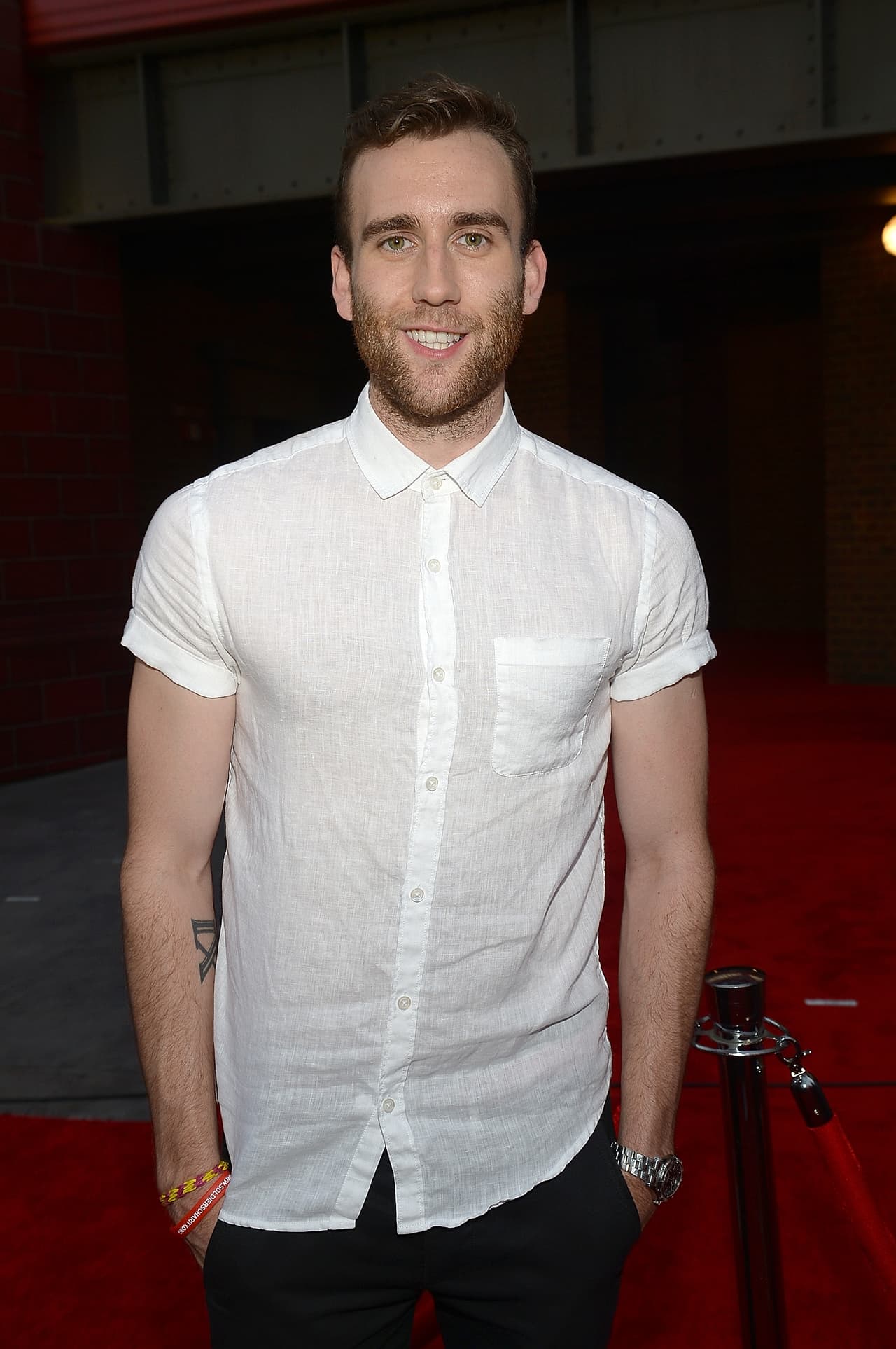 Matthew Lewis en un evento