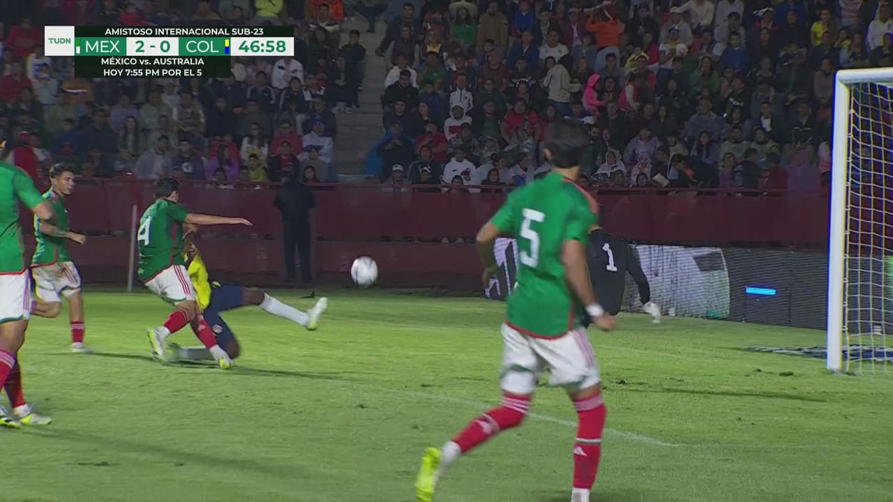 Colombia cerca del descuento, pero Quintero se quedó corto