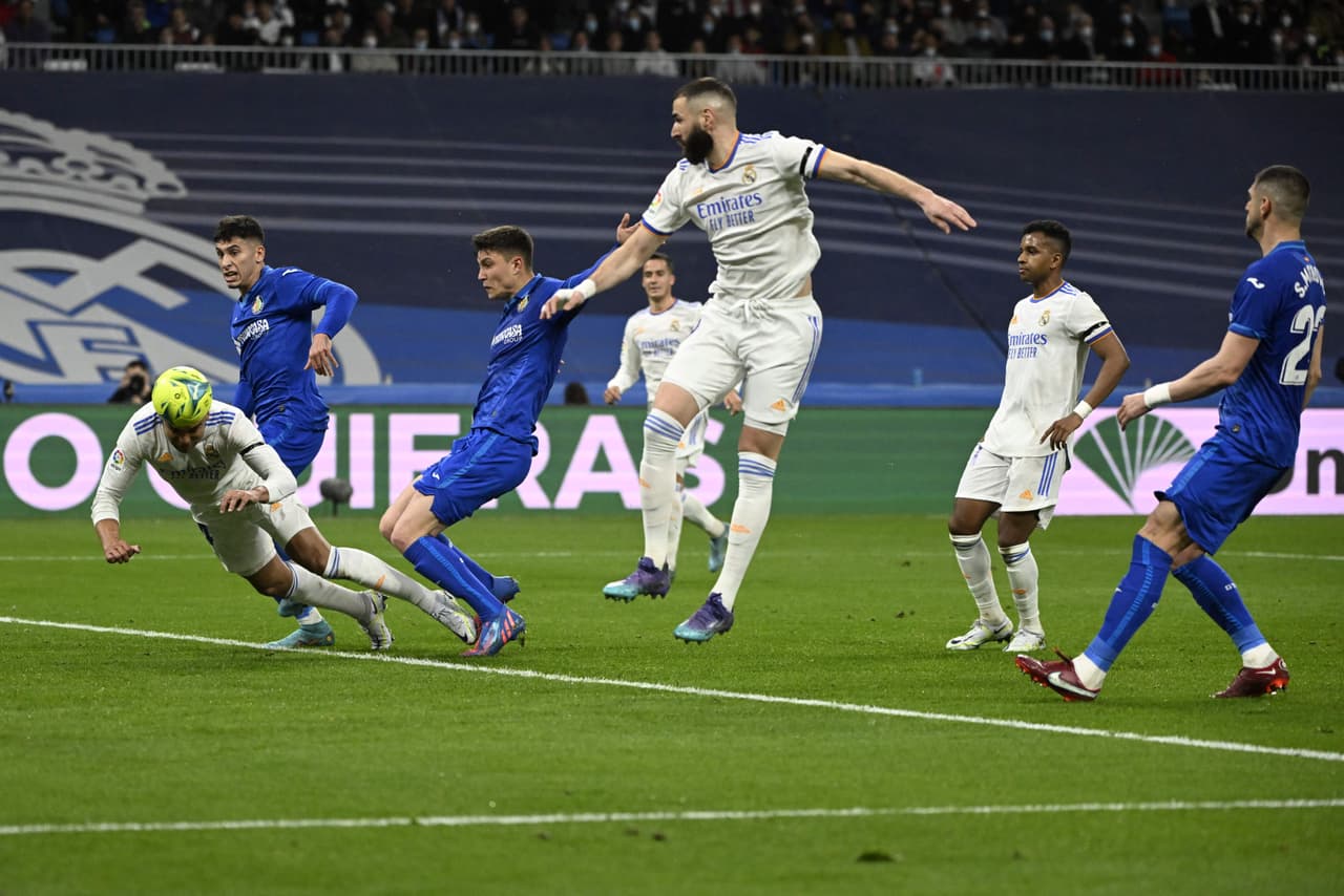 Real Madrid se impuso sobre el Getafe con goles de Casemiro y Lucas Vázquez