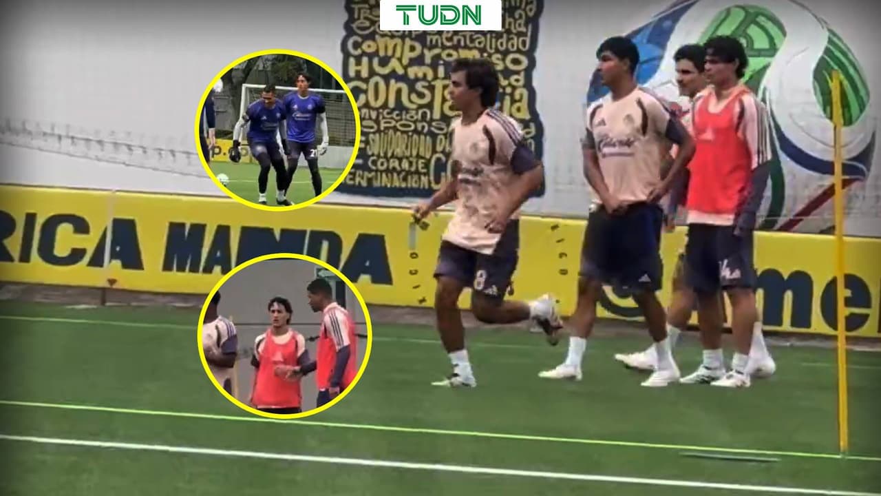 Carlos Álvarez vive primer entrenamiento en América; Zendejas y Borja integrados