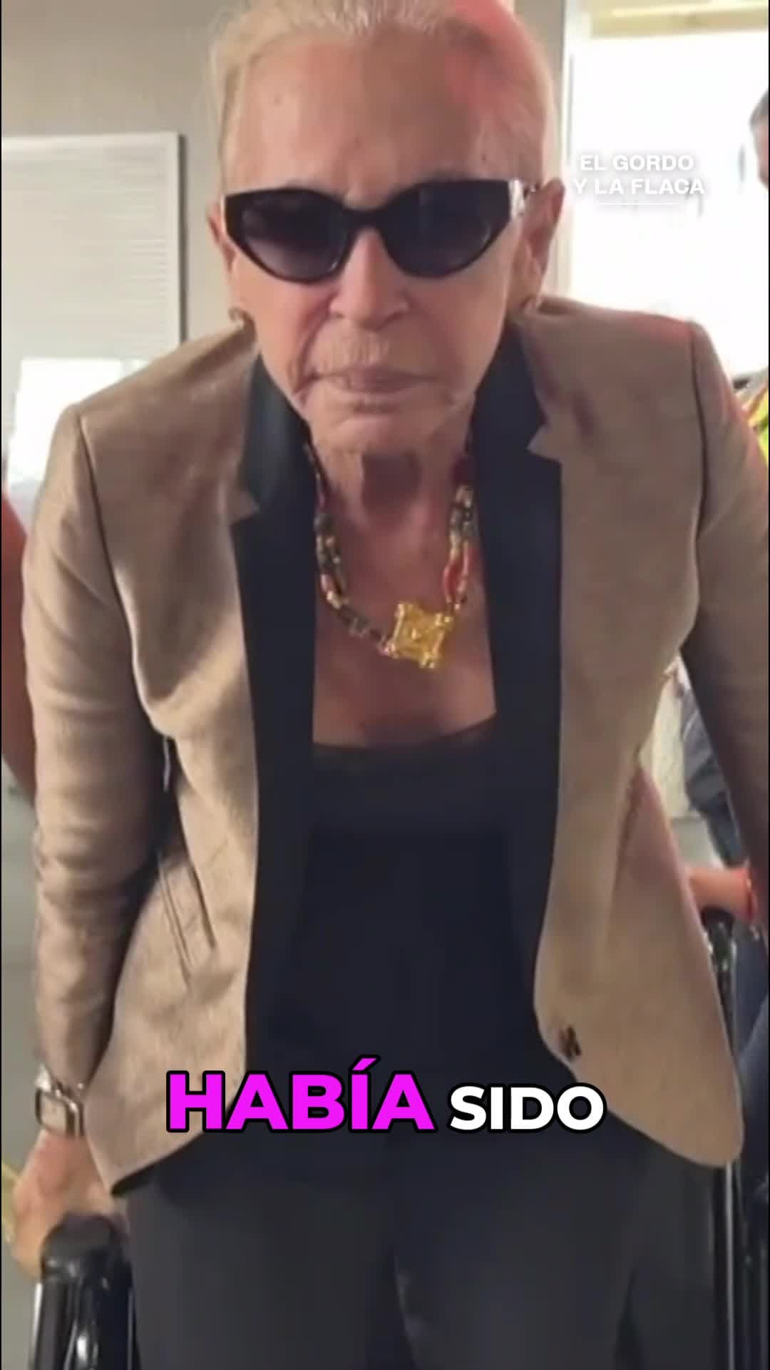 Laura Bozzo reaparece tras rumores sobre su estado de salud