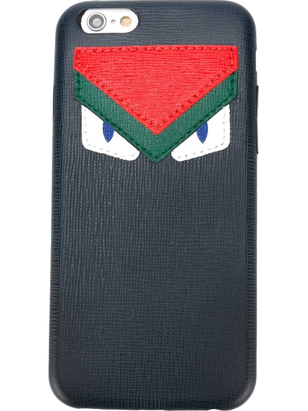 Las criaturas peludas de gestos intimidantes no son exclusivas para las mujeres que buscan hacer un fashion statement. Esta funda de Fendi, hecha en piel, le dará a su iPhone un toque stylish y muy simpático. ($450USD; farfetch.com)