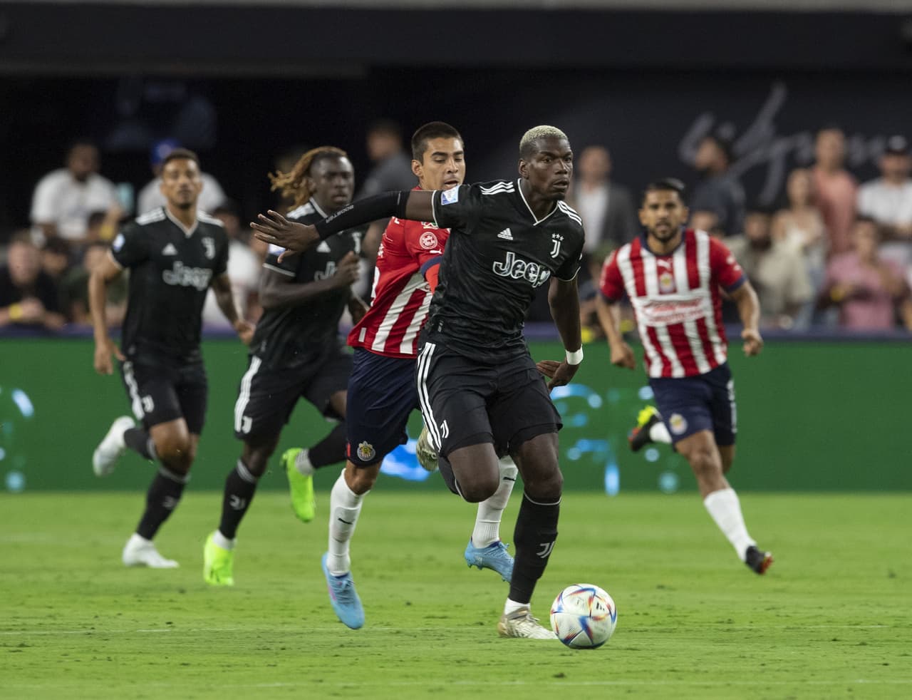 Paul Pogba fue titular en su regreso a la 'Juve'.