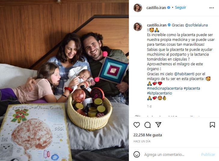 Instagram: Irán Castillo