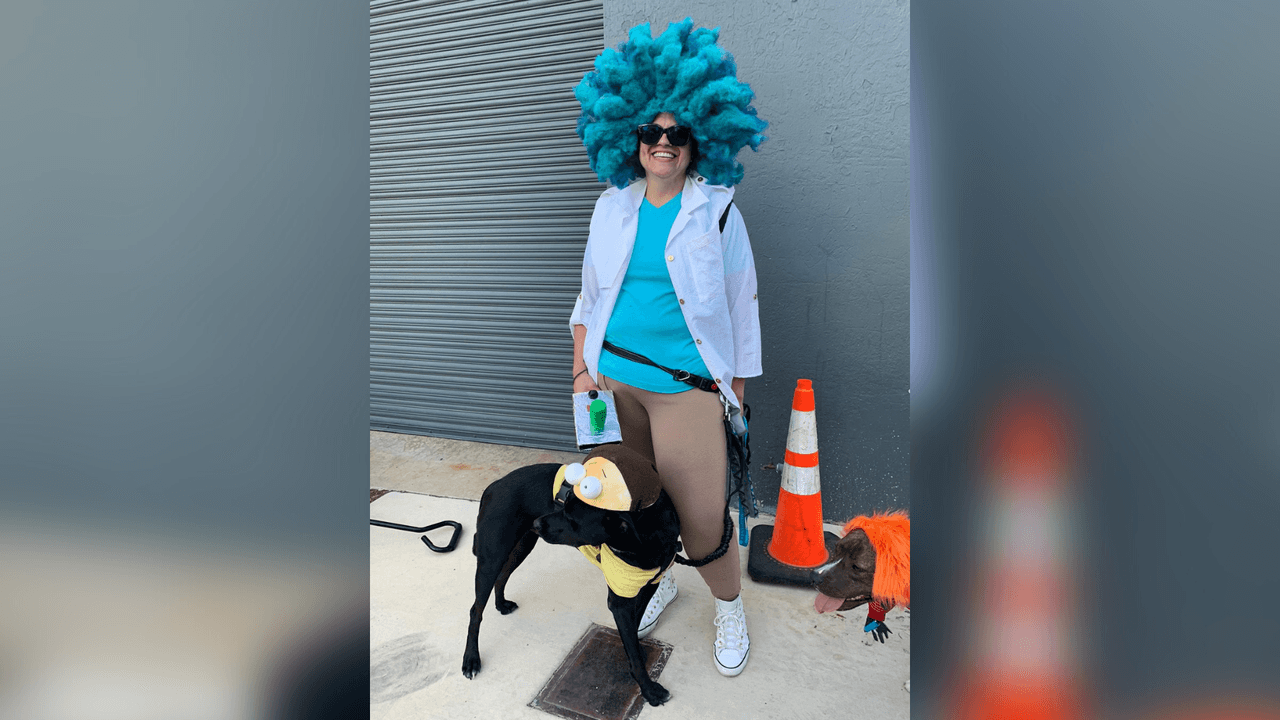 Los emblemáticos Rick and Morty, popular serie de televisión, llegaron.