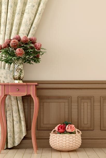 Shabby chic. Romántico y alegre. Si quieres adornar tu casa con estampas florales, ¡es el estilo que buscas!