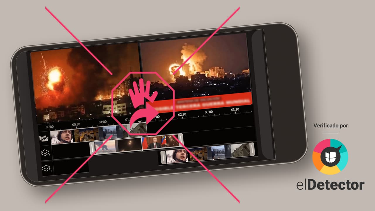 Invasión de Rusia a Ucrania: el video que circula anunciando una “posible Tercera Guerra Mundial” contiene imágenes no auténticas