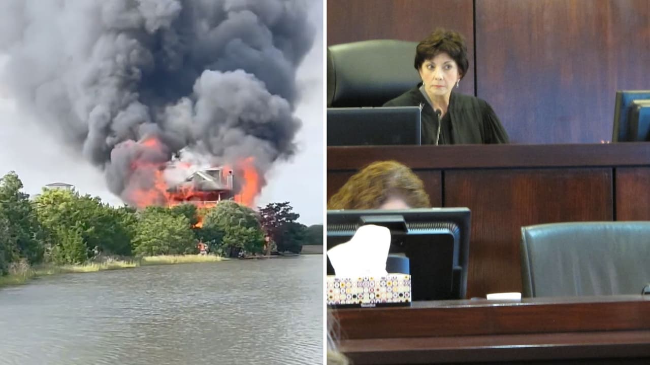 Los misterios detrás del incendio que destruyó la casa de una jueza en Carolina del Sur