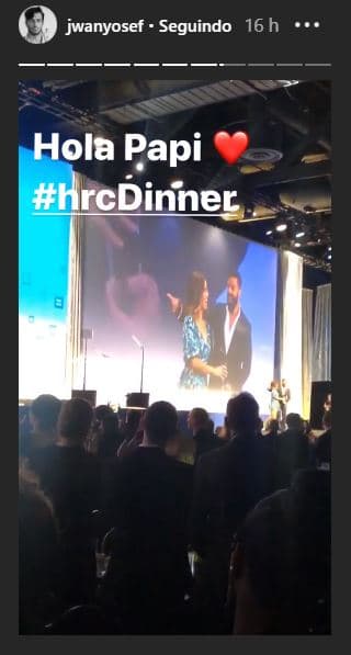 Su esposo, el artista plástico 
<b>Jwan Yosef</b>, publicó el momento del anuncio a través de 
<b><a href="https://www.instagram.com/stories/jwanyosef/" target="_blank">sus historias en Instagram</a></b>.