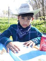 Nubia Vargas de Otero envía esta foto de su niño.