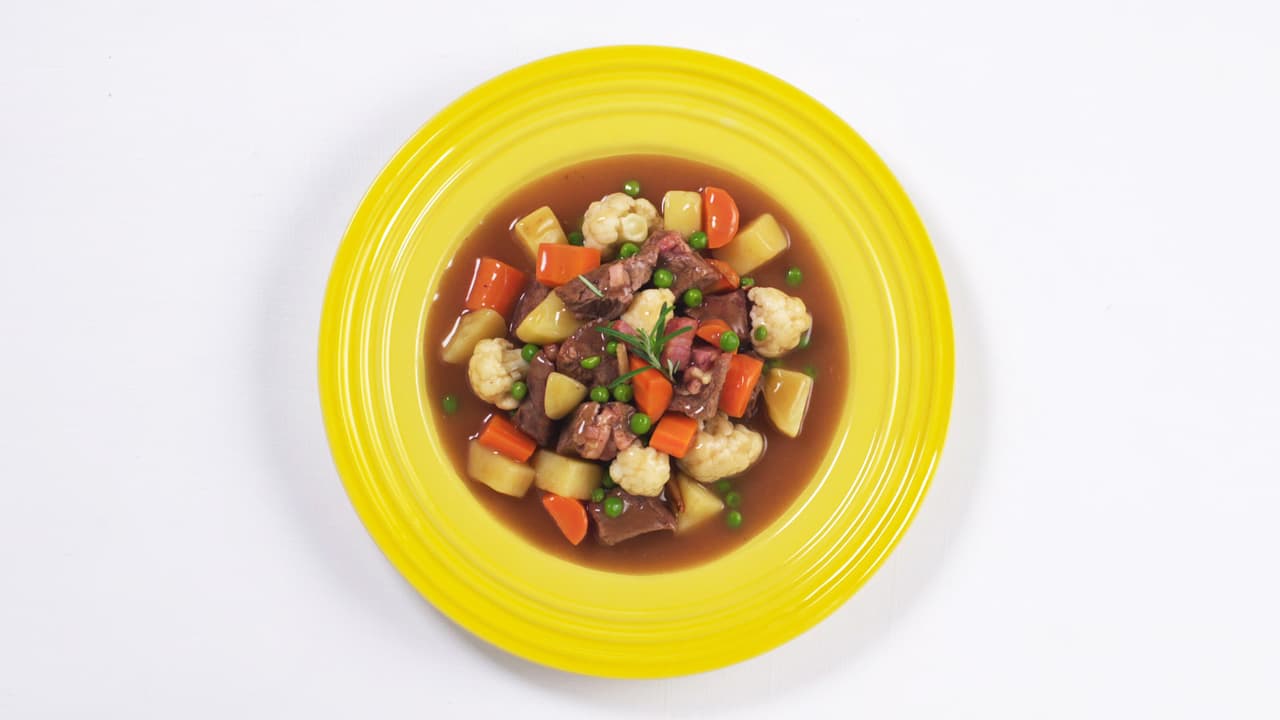 Ragú de Carne a la Jardinera