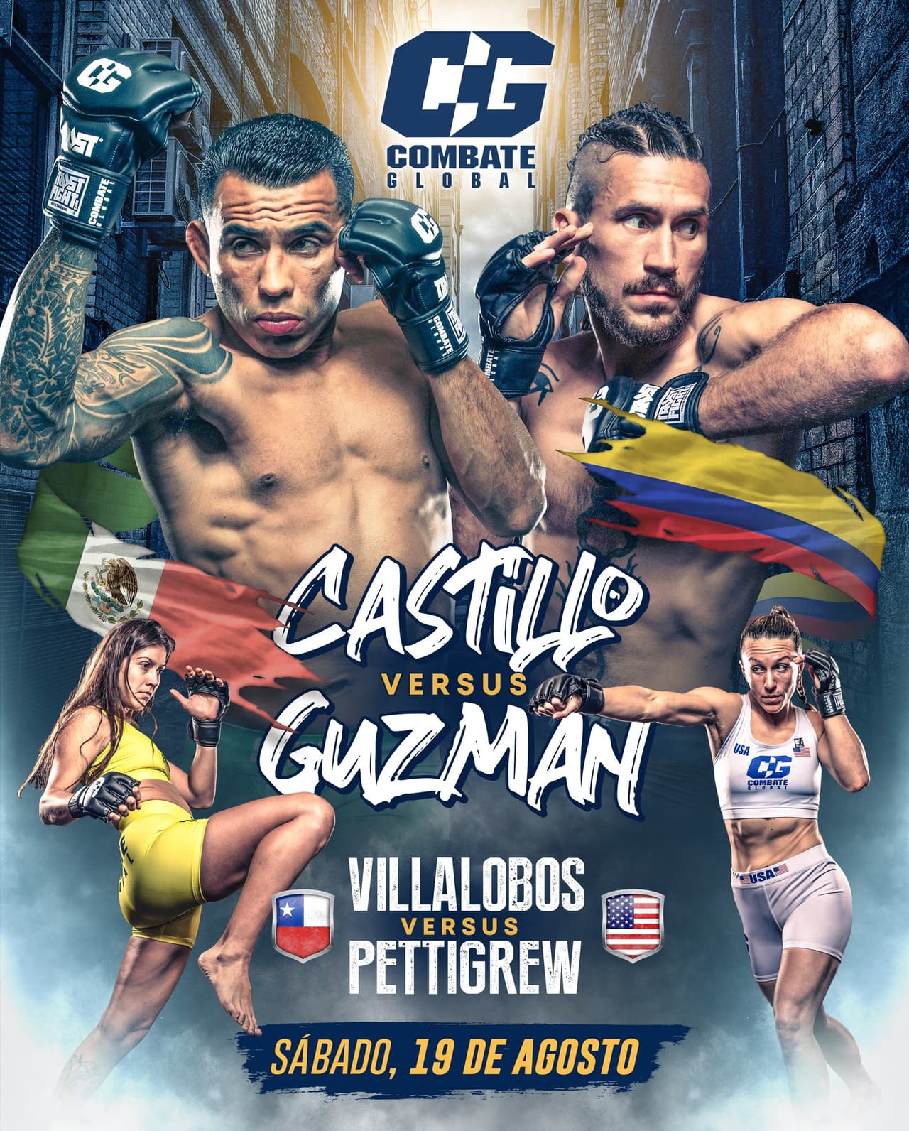 Combate Global: Iván Castillo busca darle la vuelta a su racha de derrotas