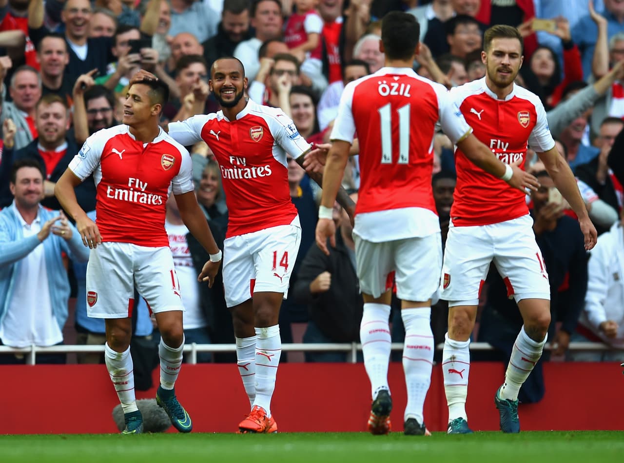 Arsenal 3-0 Manchester United: Alexis y Özil lideran la goleada del Arsenal al United
