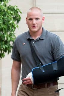 Spencer Stone, uno de los héroes de Francia.
