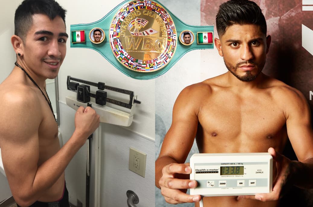 Leo Santa Cruz y Abner Mares cumplen con prepesaje