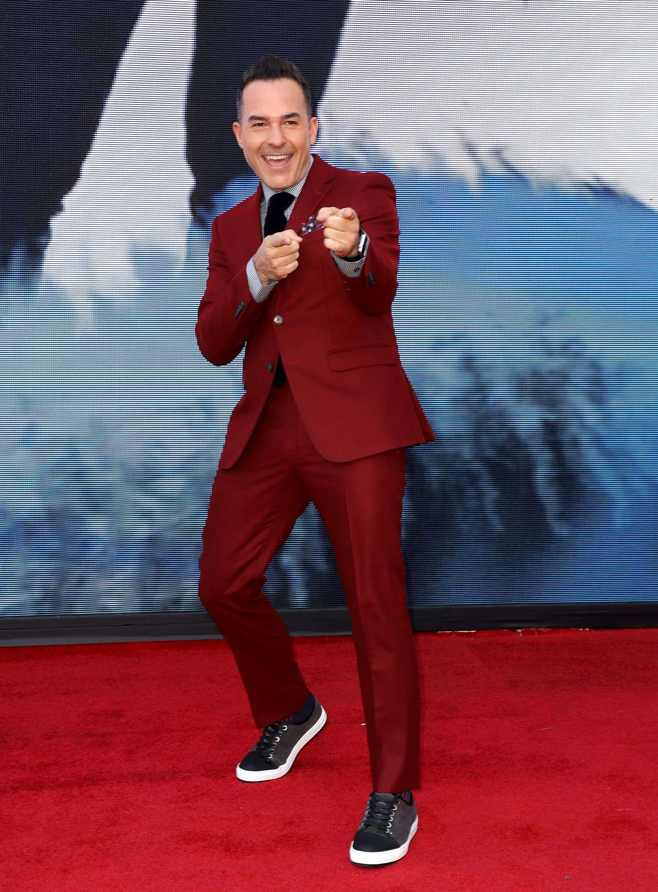 El presentador Carlos Calderón fue otro de los hombres que sumó a esta tendecia con muy buenos resultados.