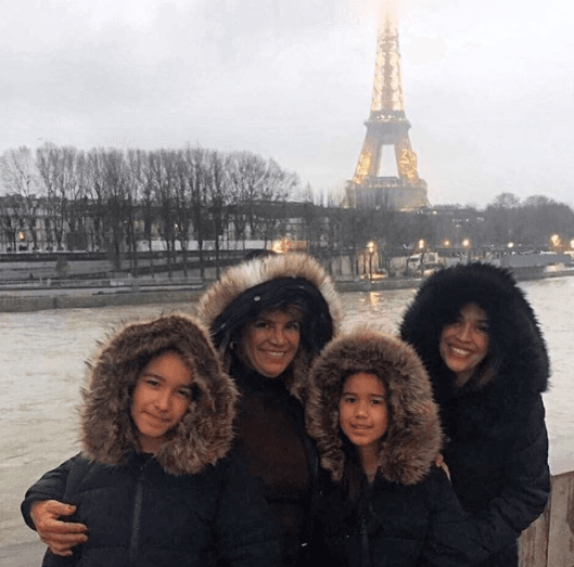 Antonella, de 11 años, y Michaella, de 9, son los dos grandes amores de la conductora.