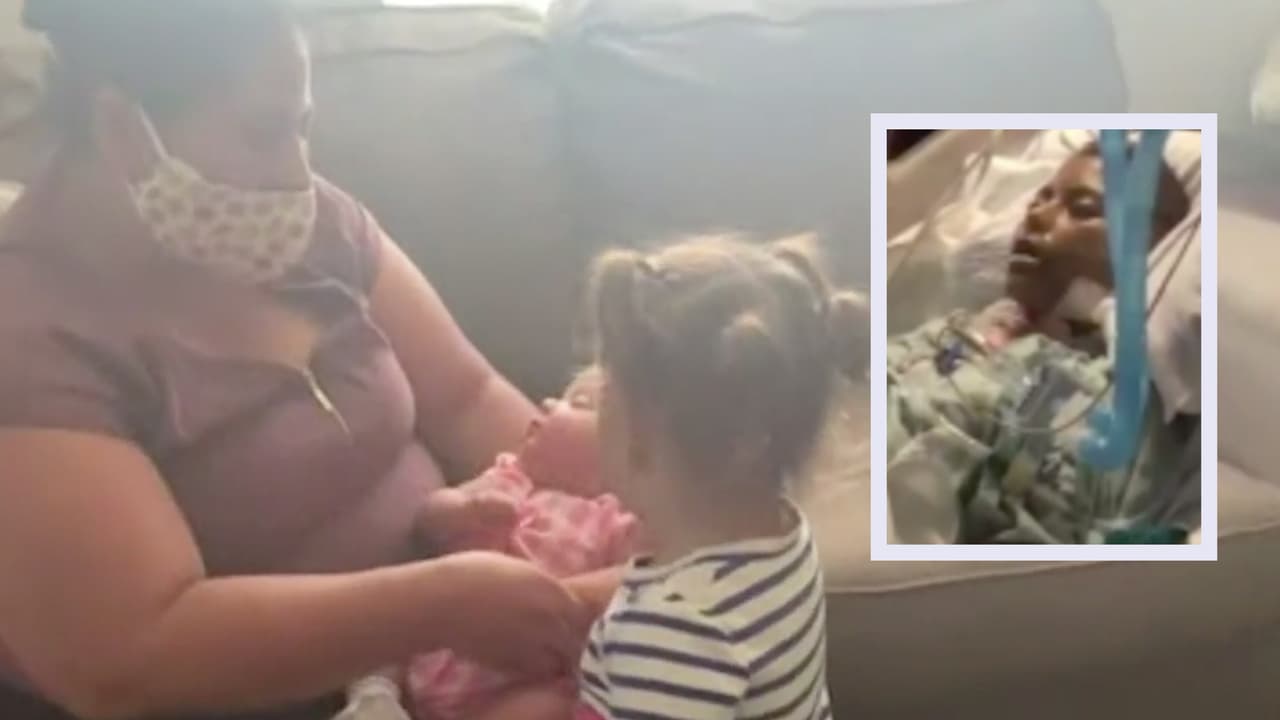 La doble batalla de una abuela hispana: cuidar a sus nietas y pagar los gastos del hospital de su hija que tiene coronavirus