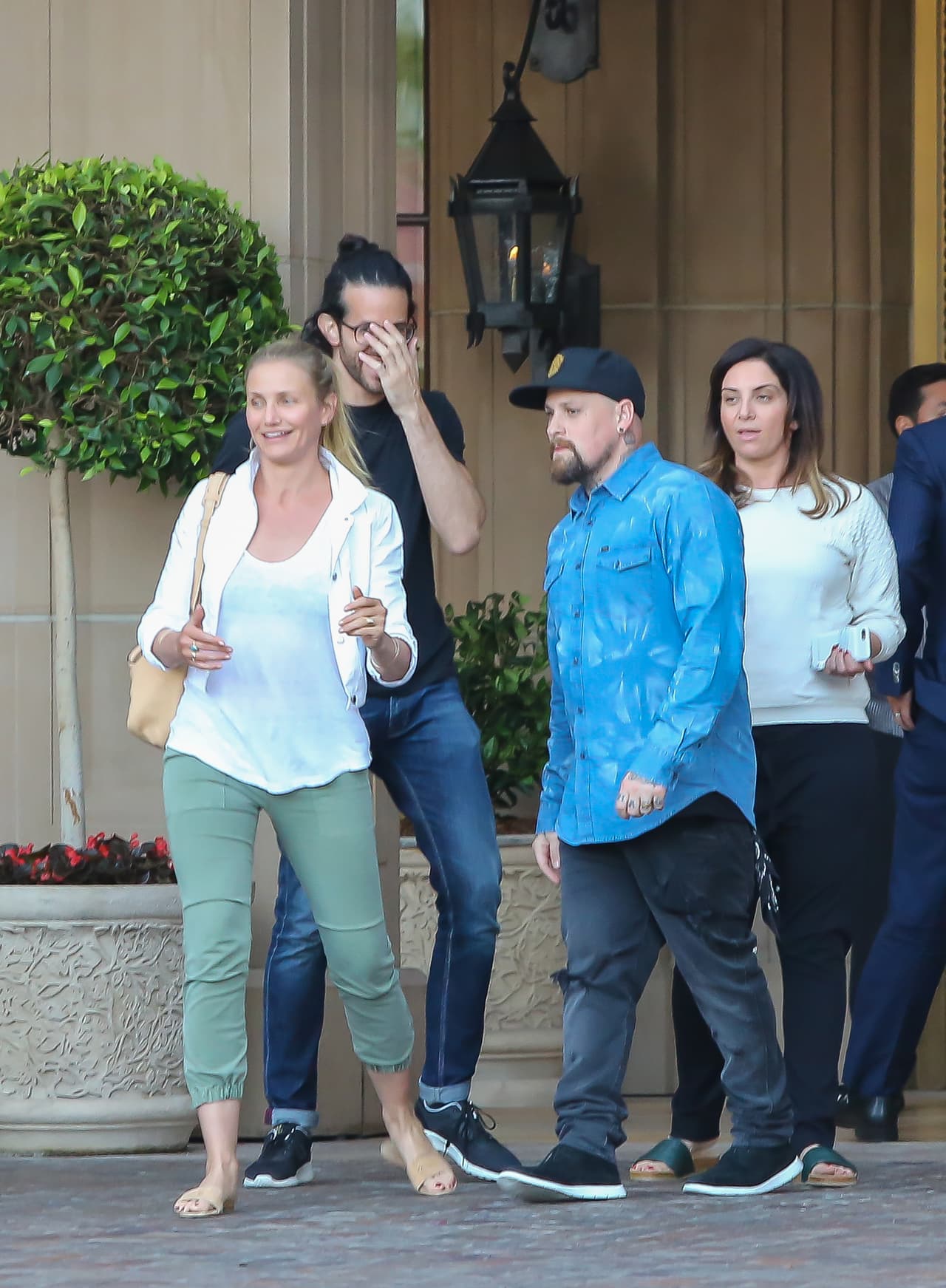 Esta vez las cámaras los siguieron durante un paseo por Beverly Hills.