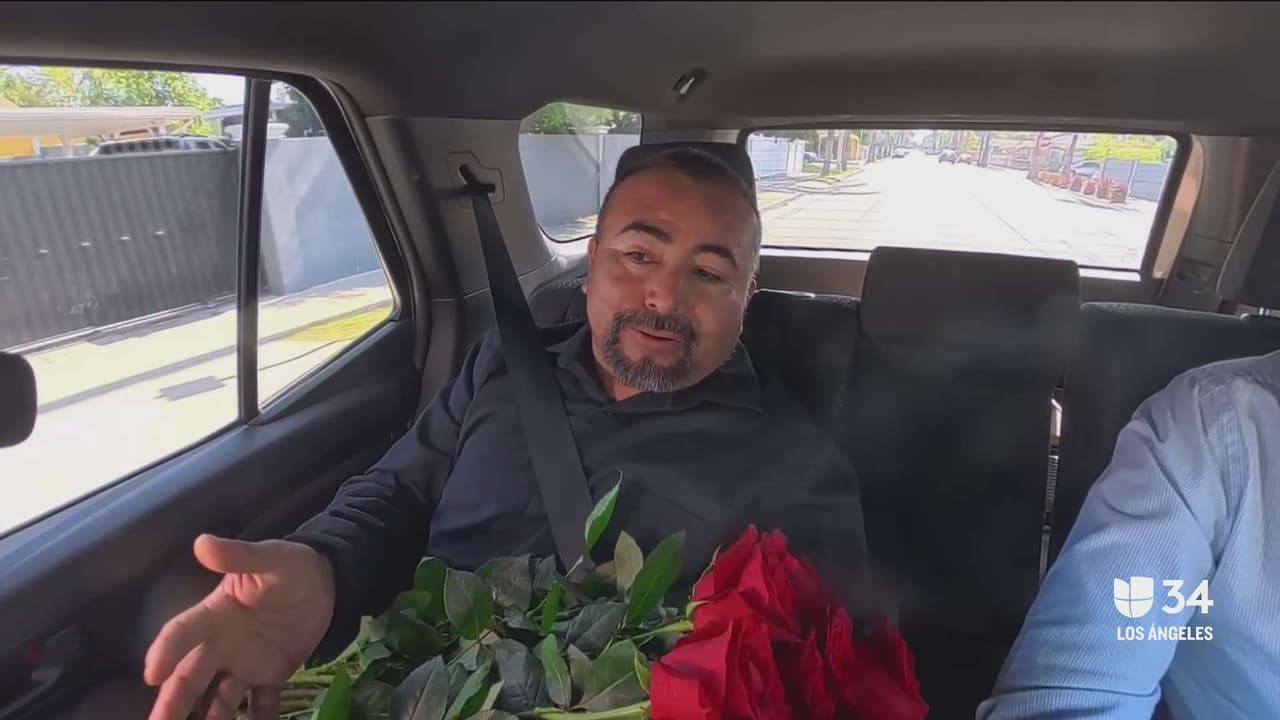 Toda una vida dedicada a la venta de flores, la historia de Gualterio Santos en Los Ángeles