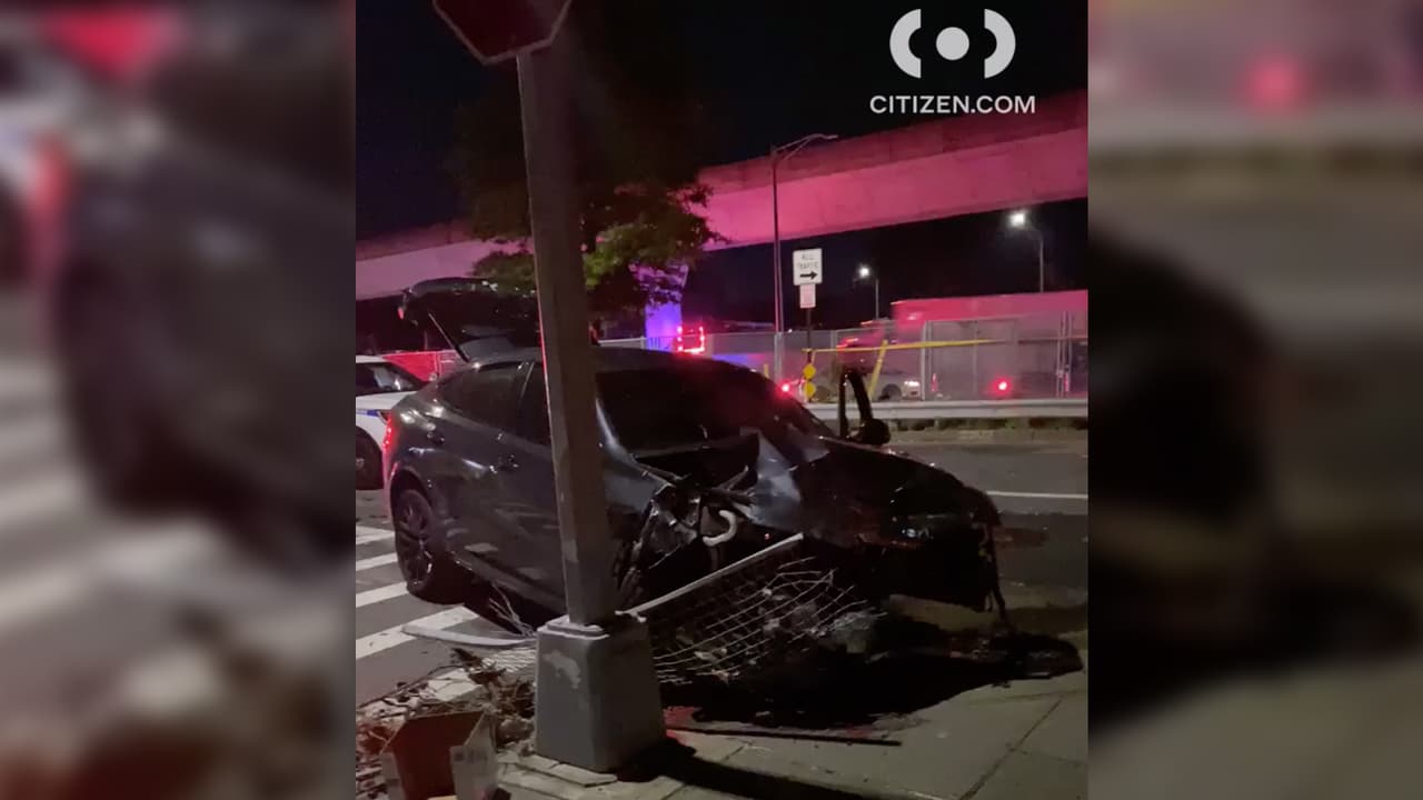 Una mujer de 77 años muere en un choque en la autopista Van Wyck
