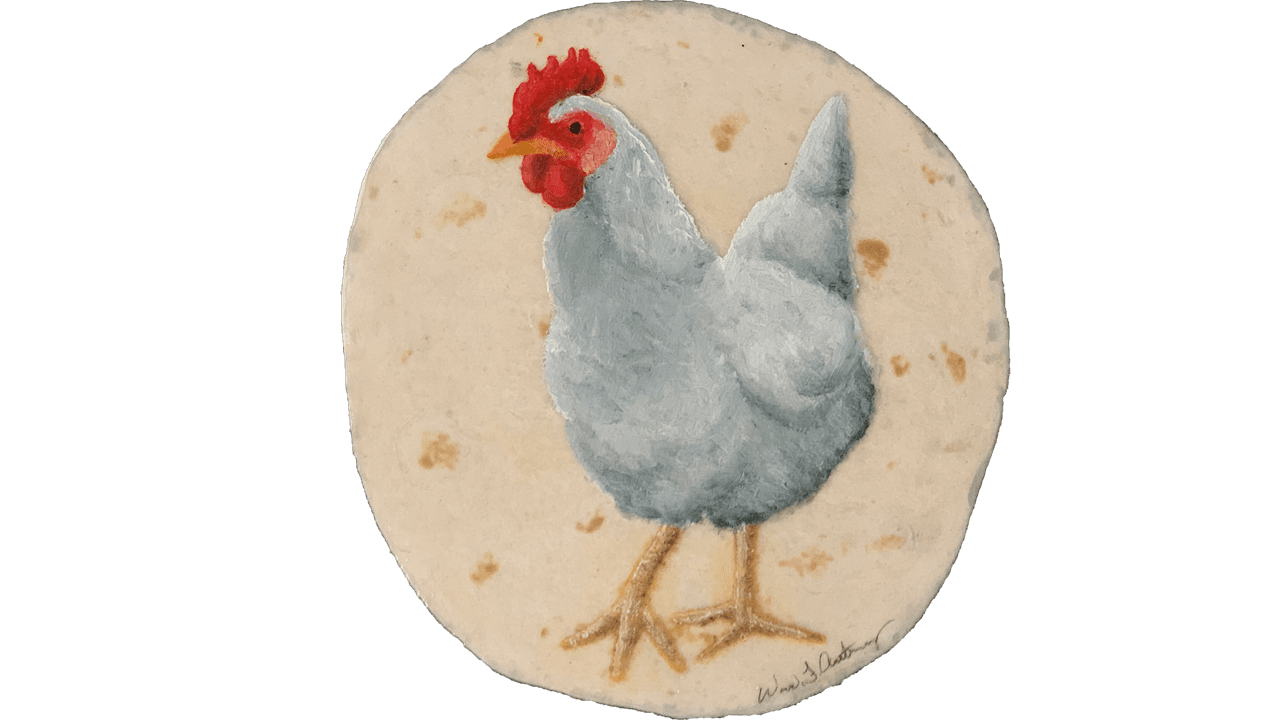 Wood Fancher Anthony descubrió su pasión por el arte desde que era niño y ahora se reinventa con pinturas más innovadoras.