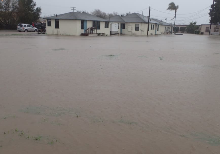 La ciudad de Goleta ha sido evacuada por inundación.