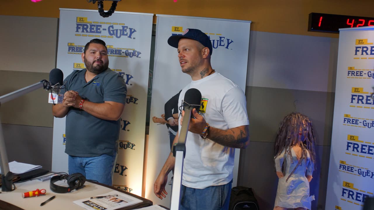 Residente se la pasó a todo dar con El Tambochi y El Compa Ivan.